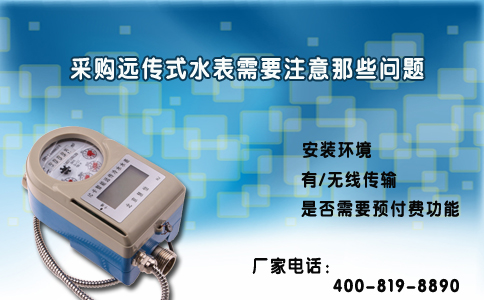 远传式水表