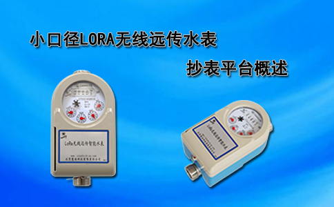 小口径LORA无线远传水表抄表平台概述