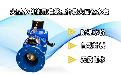 大型水利使用灌溉预付费大口径水表