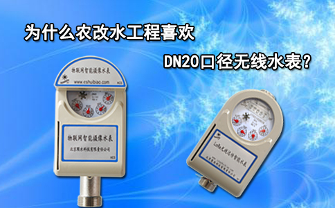 为什么农改水工程喜欢DN20口径无线水表？