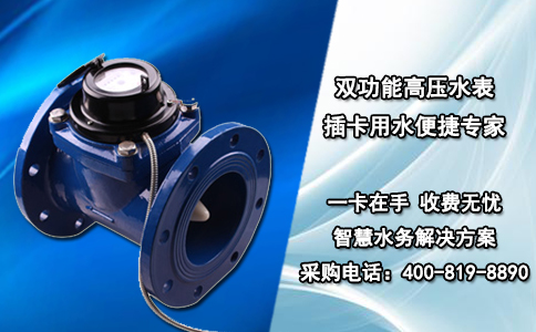 双功能高压水表 插卡用水便捷专家