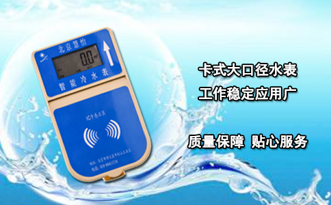 卡式大口径水表 工作稳定应用广
