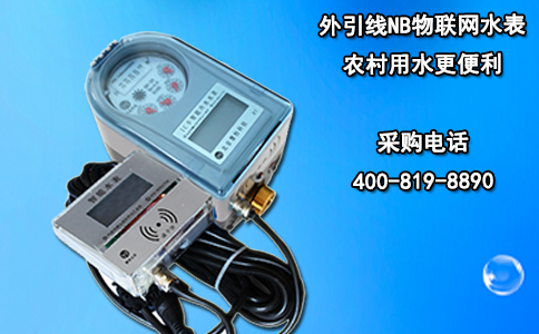 外引线NB物联网水表 农村用水更便利