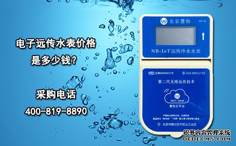 电子远传水表价格是多少钱？
